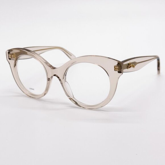 NEW LOEWE LW50074I 057 EYEGLASSES WOMEN CLEAR PINK EYEWEAR LOEWE - Picture 1 of 8